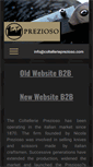 Mobile Screenshot of coltellerieprezioso.com
